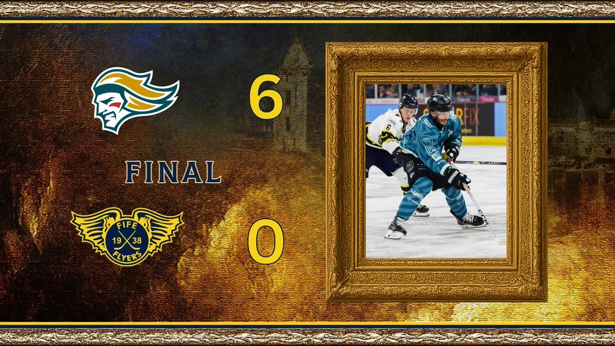FifeFlyers's tweet photo. 🏒 | 𝐅𝐈𝐍𝐀𝐋 𝐒𝐂𝐎𝐑𝐄

Belfast Giants 6 (Conway 2, Kawaguchi, Piccinich, Smith, Grasso)
Fife Flyers 0 https://t.co/EcYy72fwT0