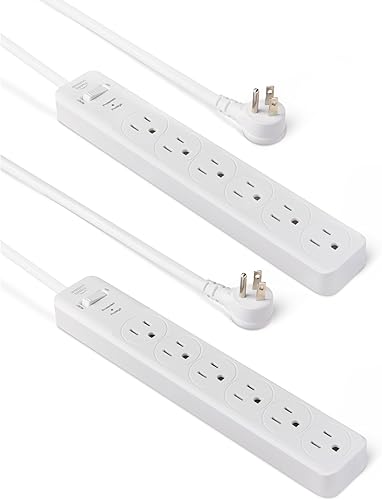 ClickandSaveonX's tweet image. 🔥 TRENDING NOW! 🔥
Amazon Basics Rectangle 6-Outlet, 600 Joule Surge Protector Power Strip, 2ft, Small, White, 2-Pack
Price: $5.47 (Was: $12.33)
Save: $6.86 (56% OFF)
Get Deal on Amazon ➜ linkpal.net/HhlRzn
#amazon #basics