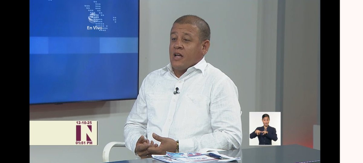 Comparece Yordan Roberto León Rodríguez (director provincial de cultura Granma) en el Noticiero Dominical, para acercar al público a lo que estará aconteciendo en materia de arte y cultura, del 17-20 de oct en Bayamo, Granma. Motivo de la 31 edición de la Fiesta de la Cubanía.