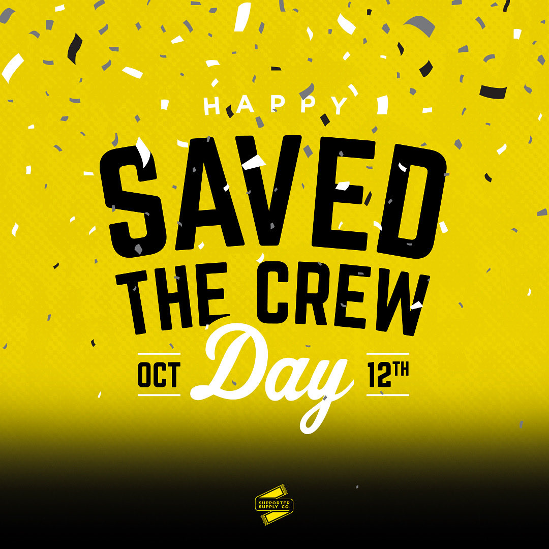 SupporterSupply's tweet photo. Happy Saved the Crew Day 2025 to all who celebrate!
🖤💛👏👏🙌
⠀⠀⠀⠀⠀⠀⠀⠀⠀
https://t.co/BSexwlqAZ7
#Crew96 | #vamoscolumbus | #savethecrew | #savedthecrew | #MySuppco https://t.co/pXJS1XmAPc