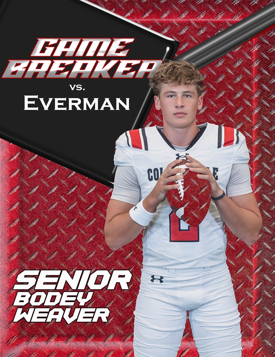 CHHS_FOOTBALL's tweet photo. Congrats to our POTW vs Everman! https://t.co/4G4VfaoPqB