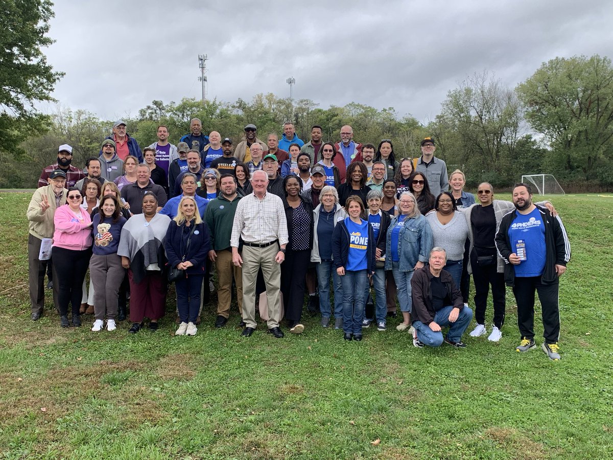 JayCostaPA's tweet photo. We are #lockedin on these judicial retention races. Just a few weeks left to #VoteYes and make sure everyone you know does the same. Great turnout today at our canvass launch! https://t.co/BsqSsxZpum