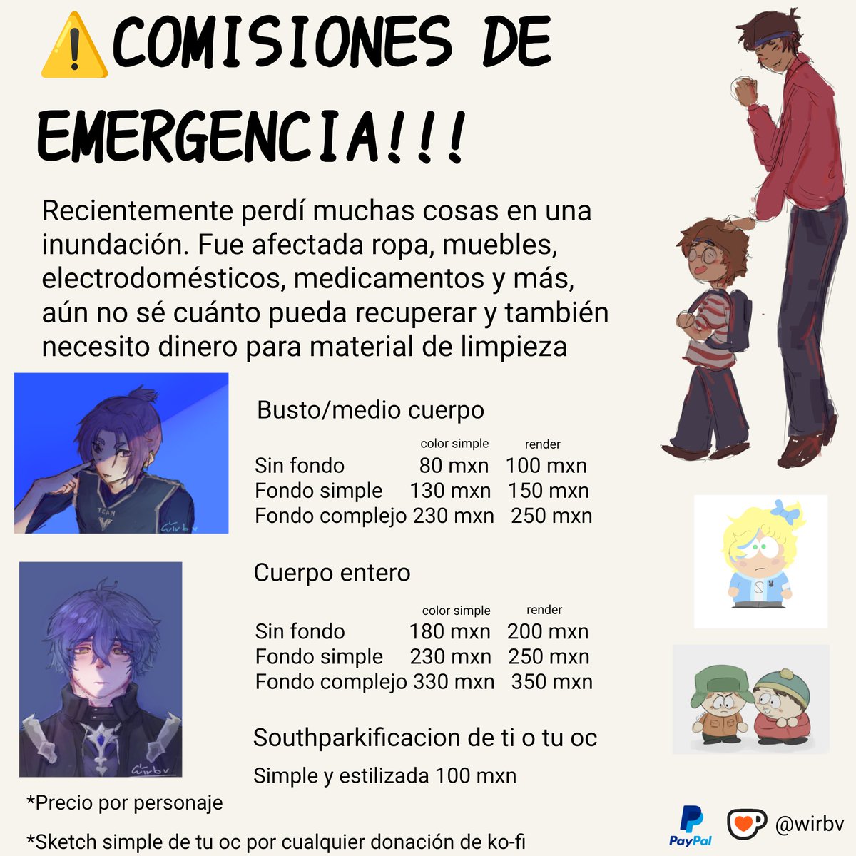 Disuglazy_'s tweet photo. COMISIONES DE EMERGENCIA ‼️‼️‼️

Mi casa sigue inundada y llena de lodo, apreciaría mucho el apoyo para principalmente conseguir material de limpieza #opencomissions #PozaRica https://t.co/wPqrwuxUKC