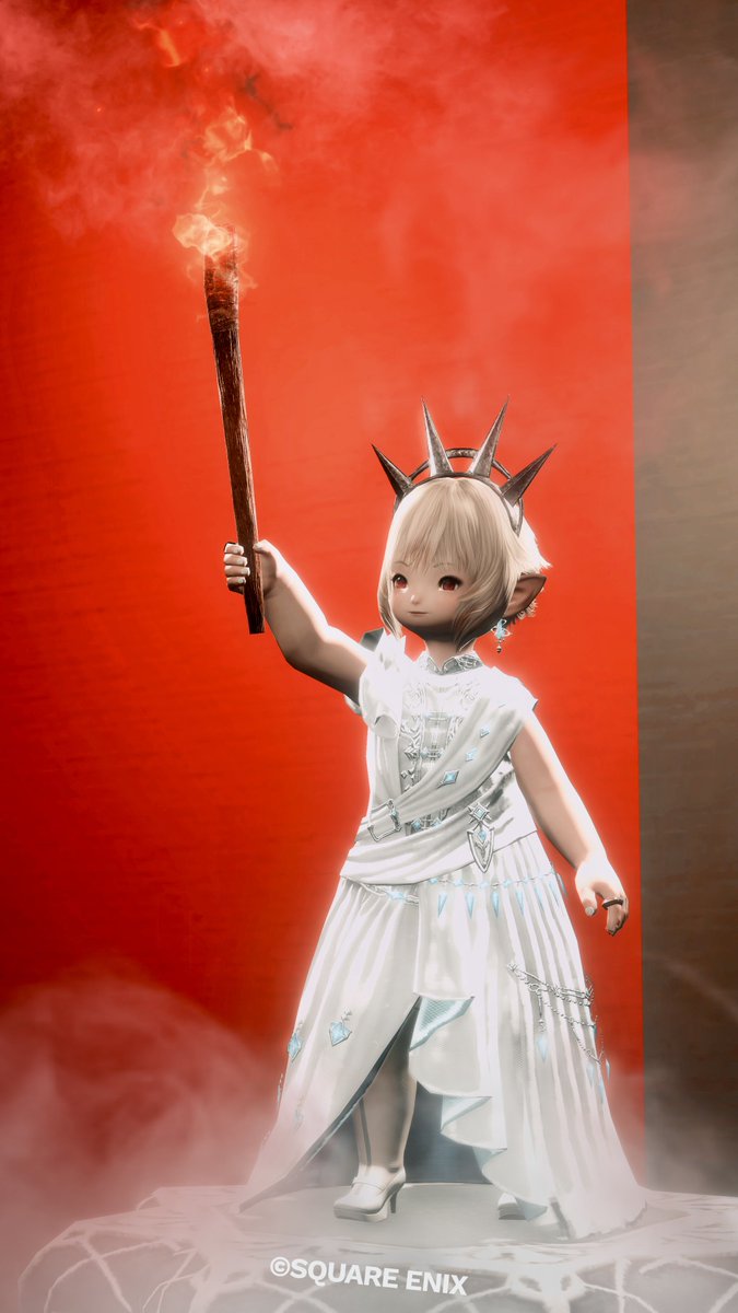 「自由すぎる女神」

 #FF14