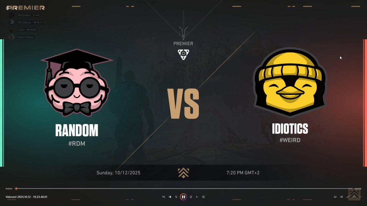 Waiting 20 mins for Premier playoffs just to be stuck on this screen with no way to select our bans and agents, so we had to hop into abyss with an unkown comp to all of us. And it wasn't just me, this issue happened to my whole team. :) <a href="/VALORANT/">VALORANT</a> <a href="/RiotSupport/">Riot Games Support</a> Just how..