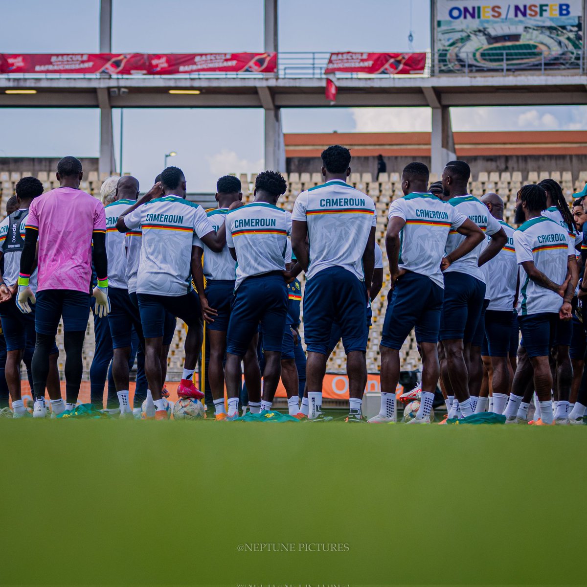 Steve_Labile's tweet image. Shots for The Indomitable Lions of Cameroon as they  Prepare to Face Angola tomorrow for the Last game of the FIFA World qualifiers 🦁🇨🇲📸

#FIFA #CAF #Cameroon