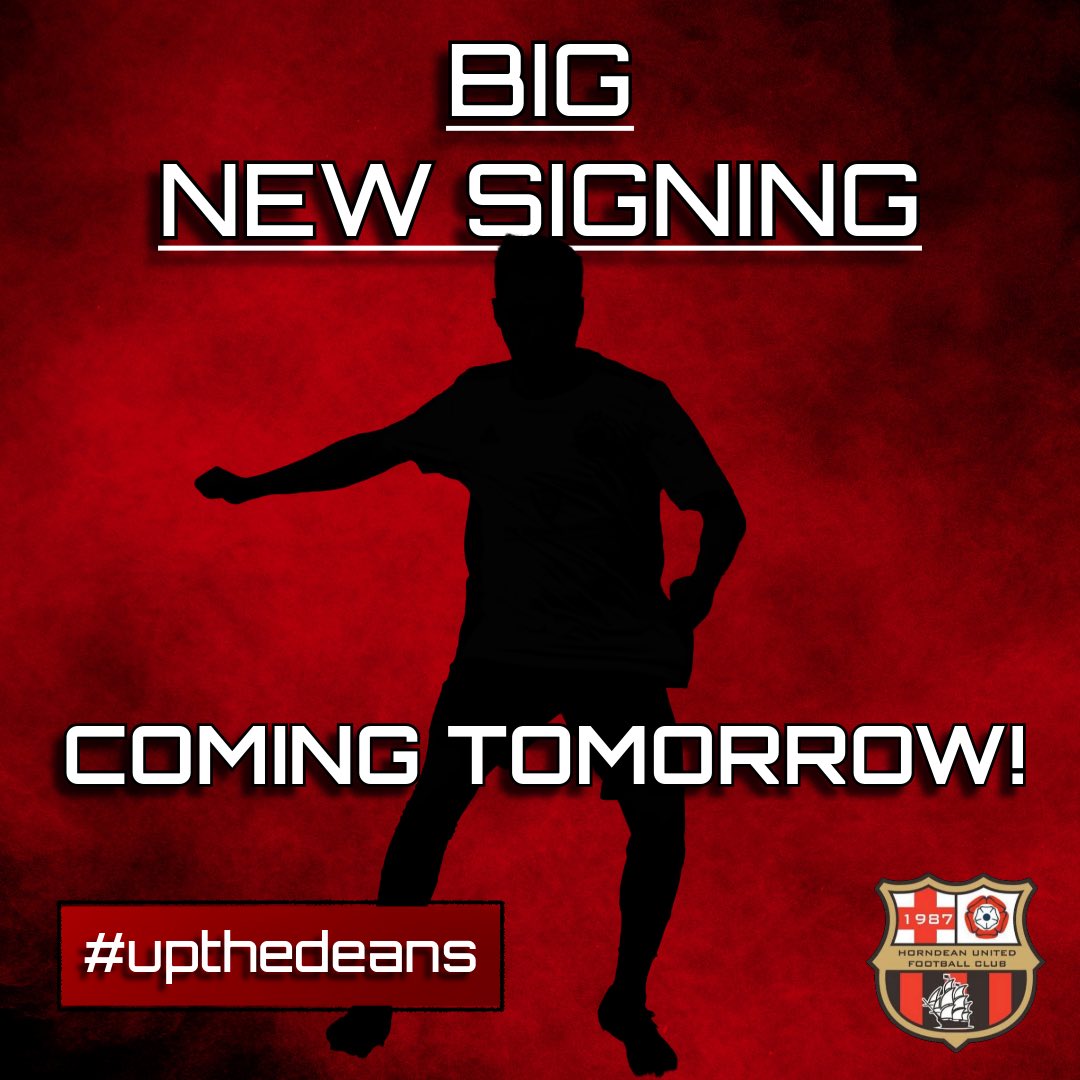 🔴⚫️ PLAYER ANNOUNCEMENT ⚫️🔴

We have a big new signing coming your way tomorrow morning!

#upthedeans