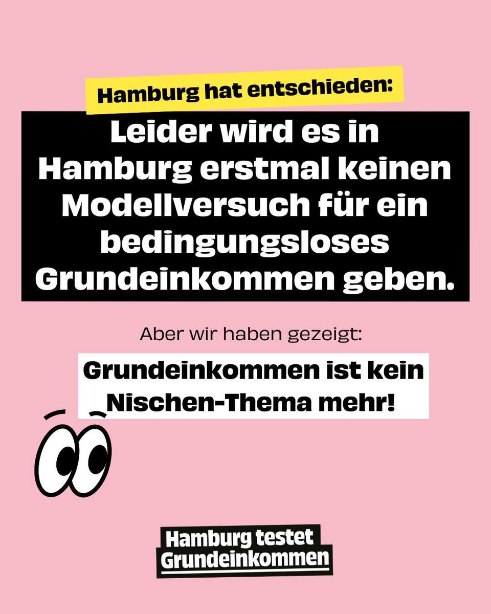 "Kein Sieg. Aber ein Anfang." #Volksentscheid #HamburgTestetGrundeinkommen. ➡️ facebook.com/share/1D8mbuVo…