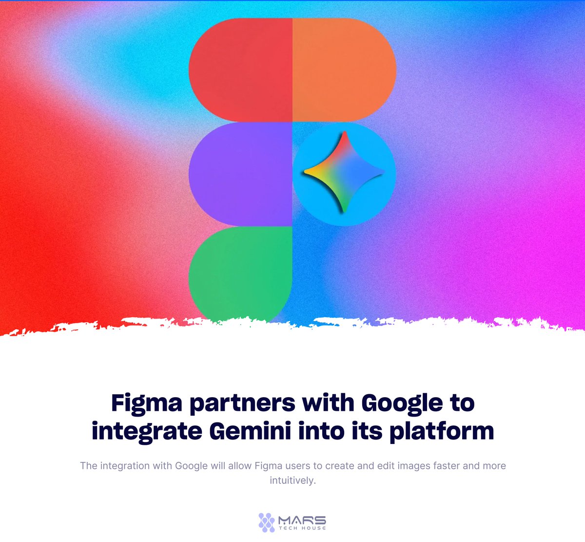 MarsTechhouse's tweet photo. Figma is integrating Google's Gemini AI, specifically cutting image creation latency by 50% in early tests. This means faster iterations, less friction, and more intuitive design.

#Figma #GeminiAI #GoogleAI #DesignTools #UXDesign #AIinDesign #ProductDesign #CreativeCloud https://t.co/c6IzC0JZWI