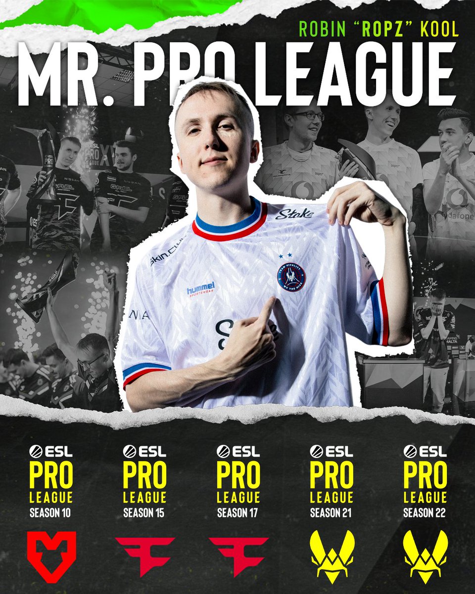 ESLCS's tweet image. Mr. Pro League

The five timer 🖐️ @ropz 

#ESLProLeague