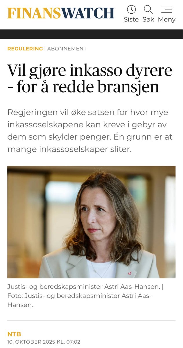 Prioriteringer: vi redder Norges viktigste bransje ❤️