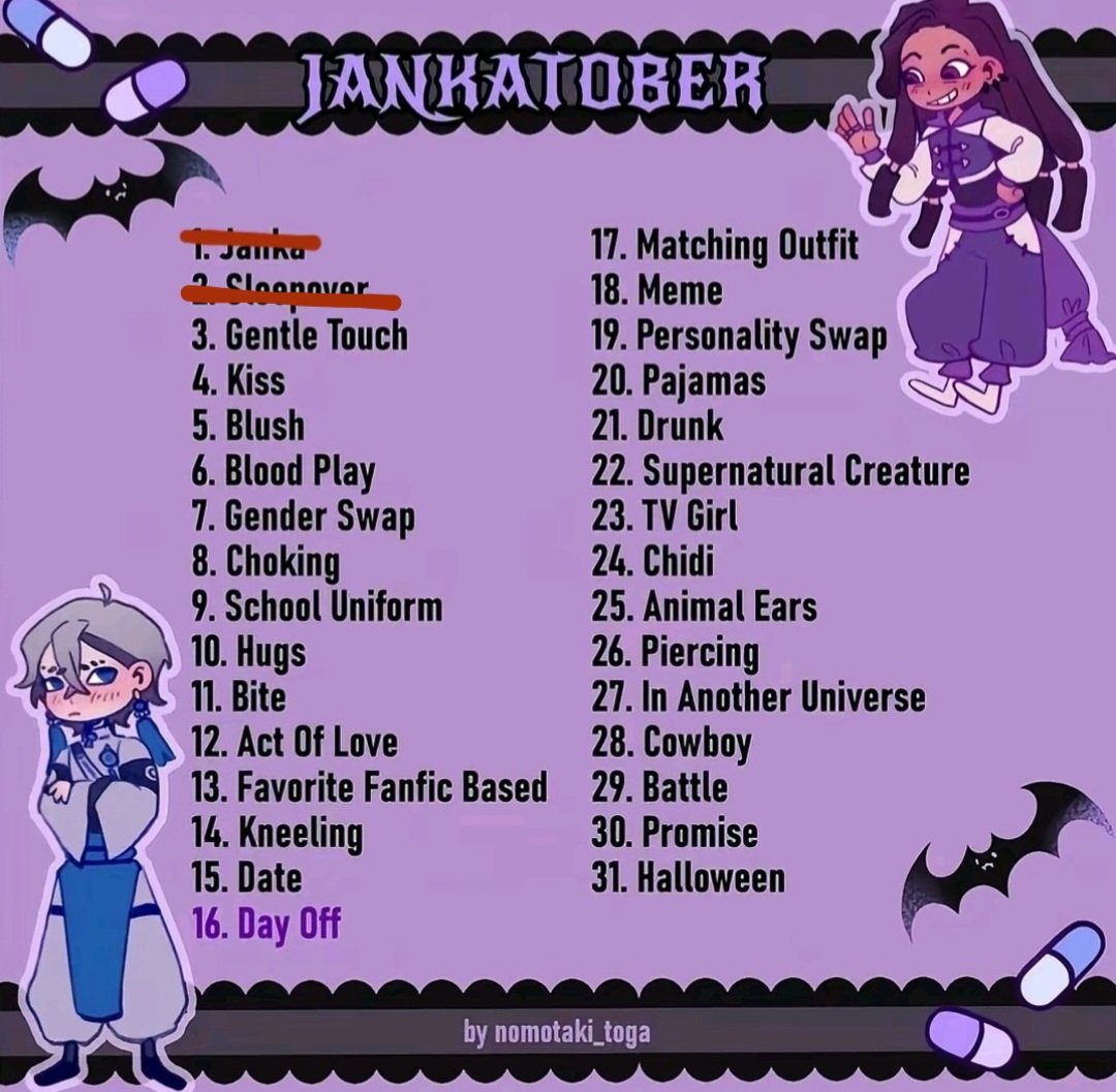 Hagiztheartist2's tweet photo. Day 2: Sleepover 💤

#janka #jankatober #zanka https://t.co/wANWPlFk1d