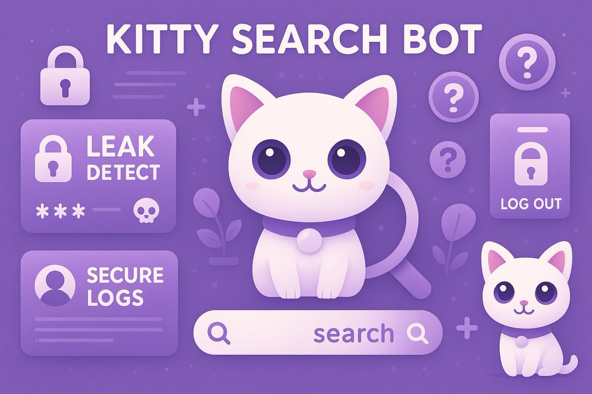 KeymousTeam's tweet image. -Find exposed data. Accounts, domains, or servers right in Telegram.
- Our database includes 4+ billion verified  records ,find any leaks, even those no one knows about.

All in one telegram bot : t.me/KittySearchV2b…

#Keymous #Kitty #Elite #Data #Breach #logs #Cyber