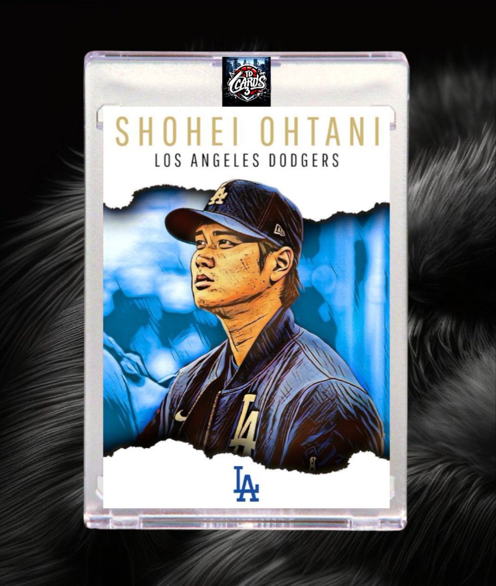 🚨NEW CREATION🚨
SHOHEI OHTANI / LA DODGERS

#thehobby #CardsAddict  #customcard #ShoheiOhtani <a href="/Dodgers/">Los Angeles Dodgers</a>