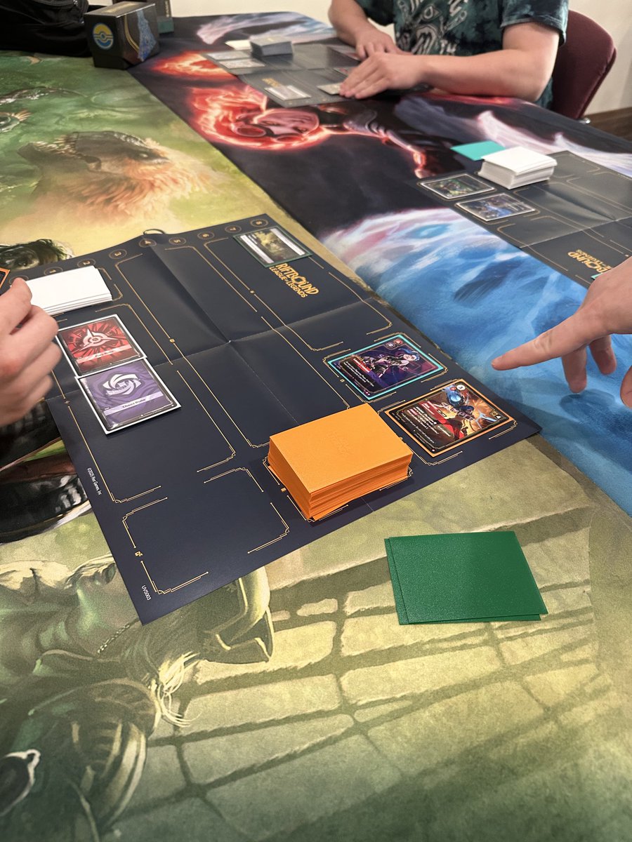 At a learn-to-play event for <a href="/playriftbound/">Riftbound</a>! 👊