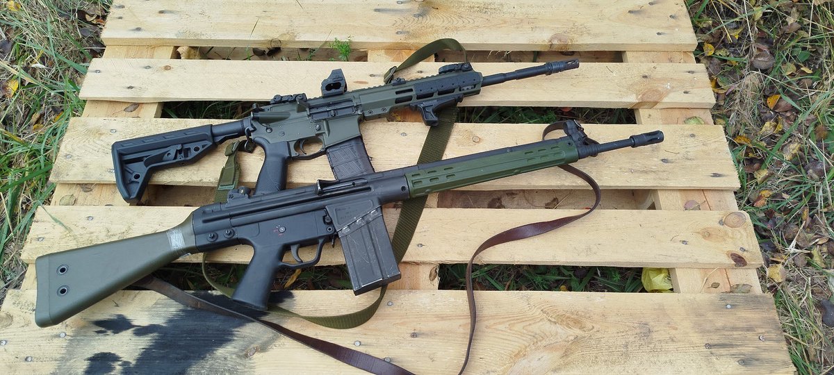 safarpub's tweet image. An interesting overview of G-3 from a shooting instructor who serves in Ukrainain Army. Note that he is judging from his modern experience - with wide range of alternatives available 🧵