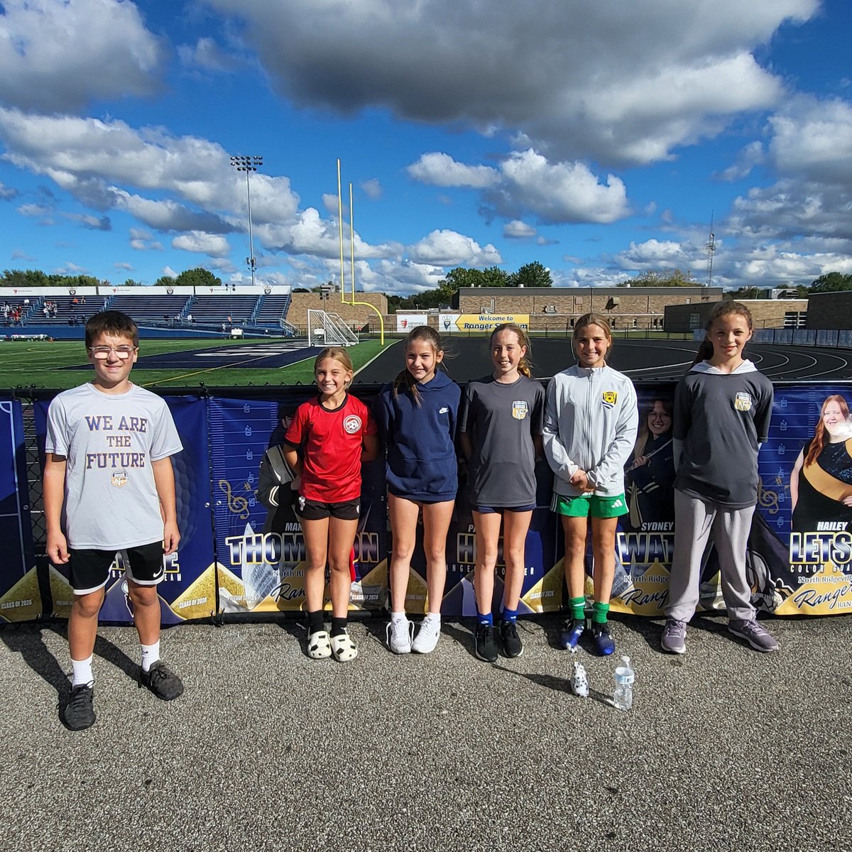 🔵Thank you to our Ball Girls &amp; Ethan at yesterday’s Match against North Olmsted !!! 🟡⚽️

#MatchDay16 #NRvsNOlmsted #SeniorDay