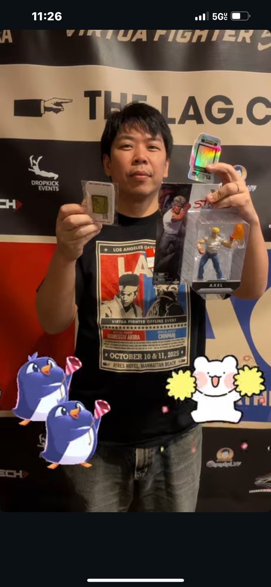 The Winner 🏆 

Your #LAG2025 Grand Champion of #VirtuaFighter5REVO #VF5Revo is none other than <a href="/Homestay_Akira/">HYDRIX｜ホームステイアキラ</a> from Japan 🇯🇵 Shout Out to @TeamStrike1st @AdamYuki <a href="/SEGA/">SEGA</a> @DropKickEvents <a href="/CobraKaiTone/">Strike 1st | Cobra Kai Tone @ LAG VF5 REVO event</a> <a href="/IRCmech/">Mech</a>  <a href="/Chanchai_VF/">Chanchai - Fight Kingdom 2025 VF5REVO Champion</a> <a href="/VF_SEGA/">VIRTUA FIGHTER</a> 📺 

The-LAG.com

📸 <a href="/TetsukoYamada/">山田哲子/10.10~11LAG</a>