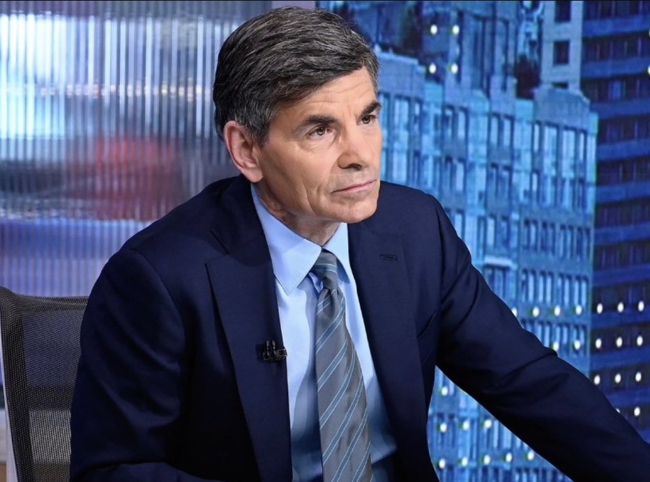 JohnCremeansX's tweet photo. Not A Journalist: George Stephanopoulos is a leftist propaganda mouthpiece of the DNC. There’s a reason he has NO credibility. JD Vance steamrolled ABC’s George Stephanopoulos, prompting the network to abruptly cut his feed and go to commercial break. https://t.co/Ky2AE2tVQN