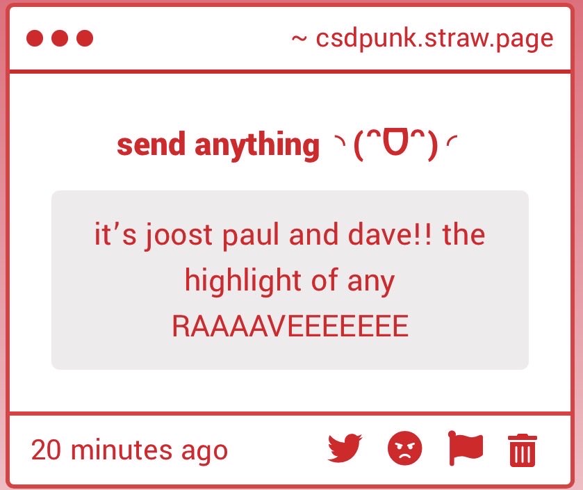 csdpunk's tweet image. lets all go to a rave