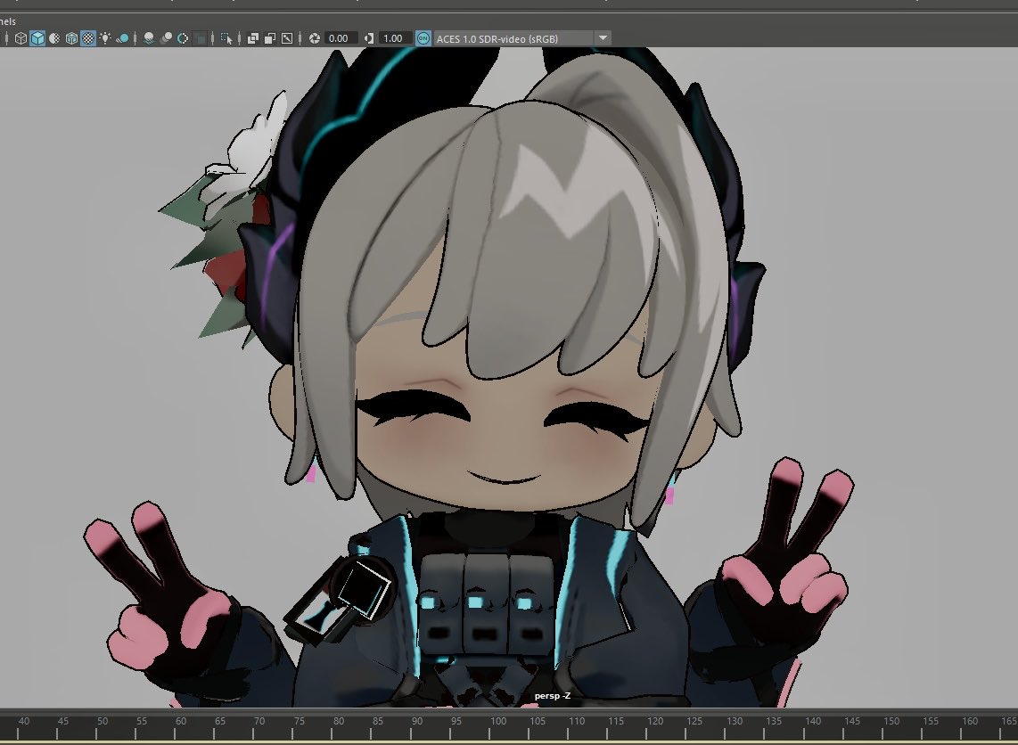 可愛いじゃん
スキニング死んでるけど