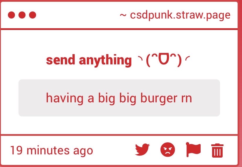 csdpunk's tweet image. i could go for a chicken onerigjt now