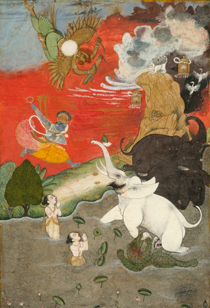 Krishnas_flute's tweet photo. Gajendra Moksha https://t.co/1a6ZKXXg7Y