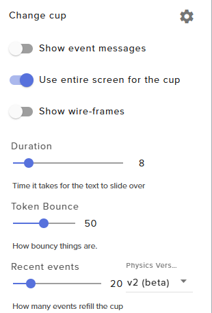 Nuhixdd's tweet photo. Hi @StreamElements Any chance you can add more features to the hype cup widget? Such as having events from the past week/month in the jar? Right now it plays the recent events and it's not even accurate. I had 2 subs within my last 20 recent events and I only have followers in https://t.co/lmVQwrHrbJ