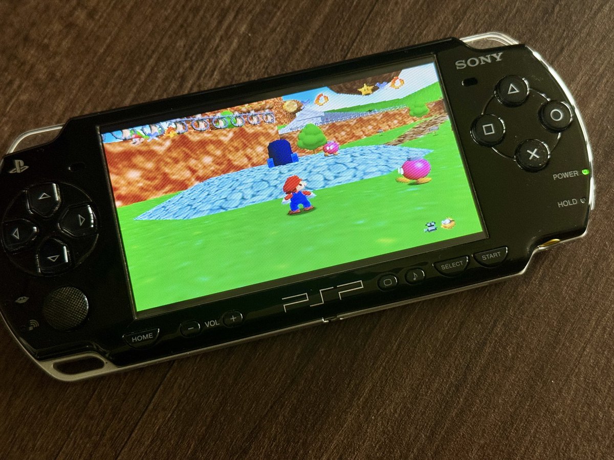 I still find it crazy that the PSP can emulate N64 games
