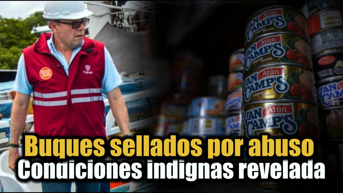 giroprogresista's tweet photo. 🐟 Van Camp’s enfrenta escándalo: tripulaciones explotadas en alta mar 💥#explotaciónLaboral #Colombia #vanCamps #justiciaLaboral #derechosHumanos #pescaIndustrial #Seatech #trabajoDigno #abusoLaboral #altaMar
https://t.co/nDBmzBj71B https://t.co/ho1qL3yCO7