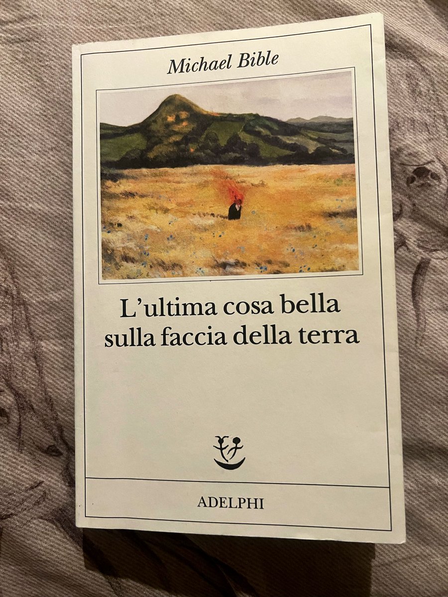 Non ricordo chi di voi mi avesse parlato benissimo di Bible ma questo libro in poche pagine contiene tutto: disagio sociale, solitudine, omicidio di massa, immobilità di una piccola comunità 
Una penna incredibile. Perfetto per questo periodo 🎃📚
