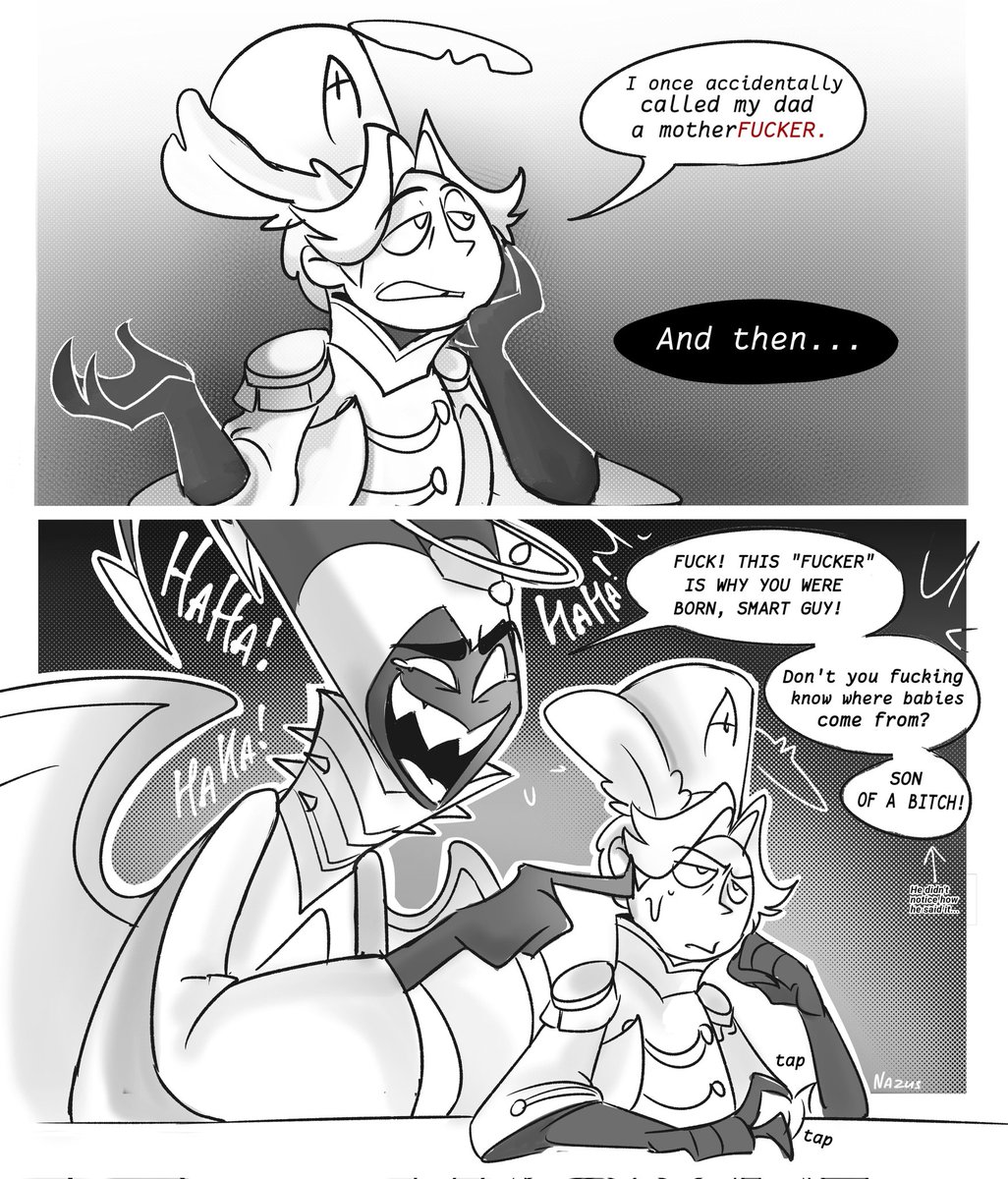 #HazbinHotelAdam #HazbinHotelAbel #HazbinHotel 
Two "geniuses"