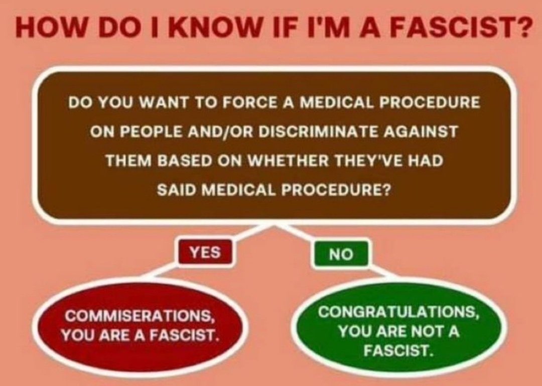 Remember when this clown was begging alt-leftists to rat out their neighbors for rejecting the poison shots and walking on their property with cloth masks?