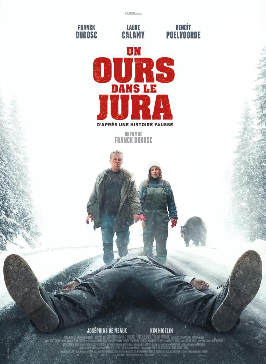 “Misterioso asesinato en la nieve”. Un pequeño pueblo francés en las montañas del Jura. El afán por el dinero desencadena una disfrutable, disparatada comedia negra en forma de thriller de Frank Dubosc. #cine