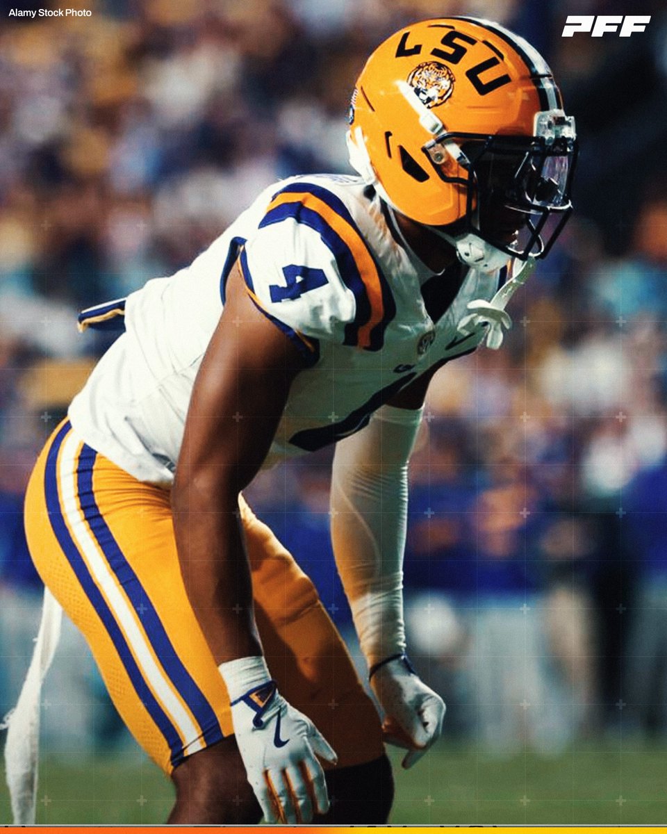 PFF College (@pff_college) on Twitter photo LSU CB Mansoor Delane vs South Carolina:
🐯 42 Coverage Snaps
🐯 Zero Yards Allowed
🐯 2 Pass Breakups
🐯 78.7 Coverage Grade
<a href="/LSUfootball/">LSU Football</a> LSU CB Mansoor Delane vs South Carolina:
🐯 42 Coverage Snaps
🐯 Zero Yards Allowed
🐯 2 Pass Breakups
🐯 78.7 Coverage Grade
<a href="/LSUfootball/">LSU Football</a>