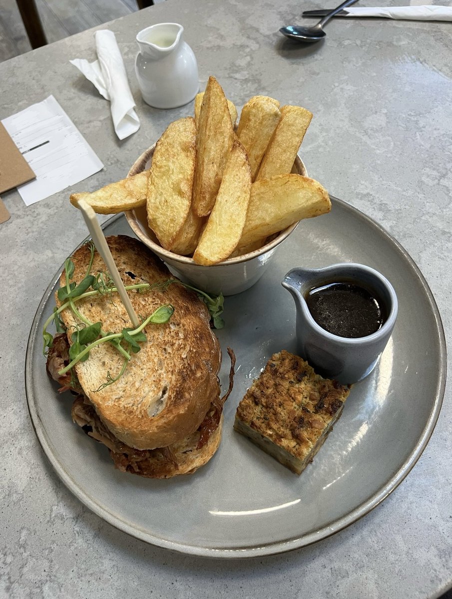 hikingshawty's tweet image. today i walked nine miles and i had a pulled pork sandwich with chips for dinner &lt;3