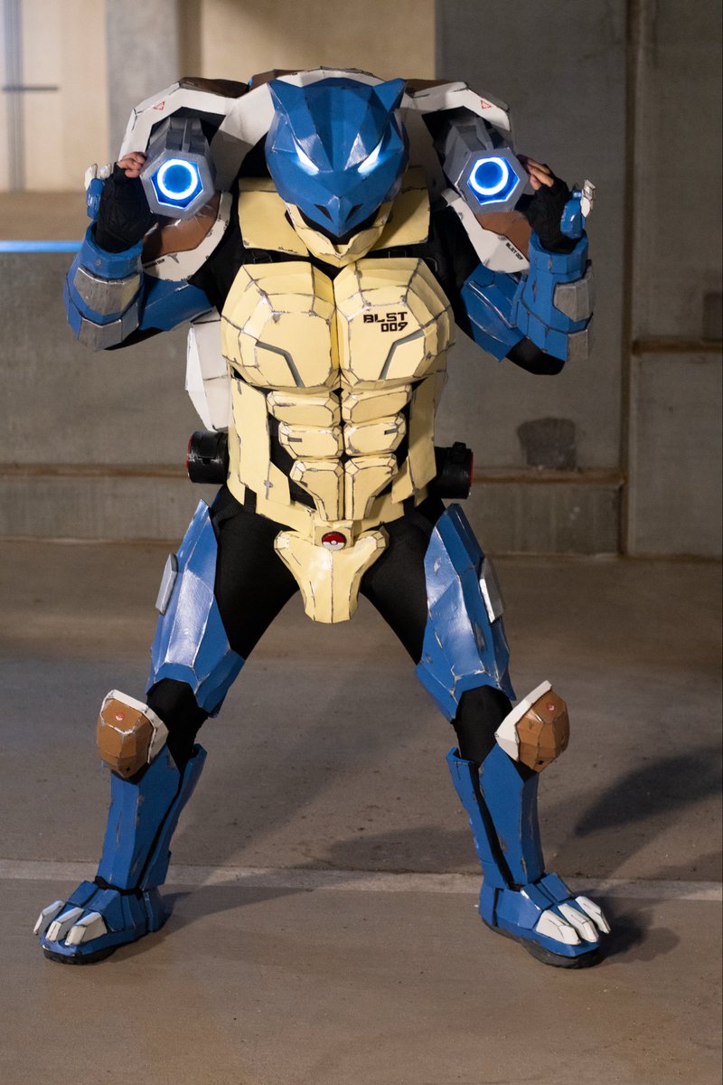 SlashwolfCos's tweet photo. Pokédex entry, Blastoise: The cannons on its shell fire jets of water capable of punching holes through thick steel.
_______________
#cosplay #mecha #anime #gijinka #blastoise #blastoisecosplay #pokemon #pokemoncosplay #pokemongijinka #gijinkapokemon #bigmanblastoise #blastoisegijinka #squirtle #squirtlecosplay #gijinkacosplay #nintendo #nintendogameboy #gamefreak #slashwolfcosplay #slashwolf #mechablastoise #mechablastoise