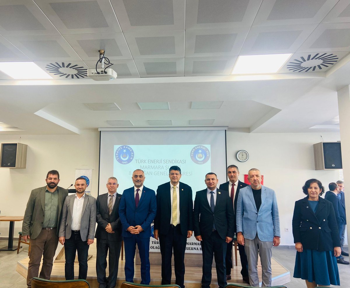 <a href="/TURKENERJISEN/">TÜRK ENERJİ-SEN</a>  Marmara Şubemizin Olağan Genel Kurulunu Genel Başkan Yardımcılarımızın, Siyasi Parti Temsilcilerinin, Türkiye Kamu-Sen Bursa İl Temsilcimizin, Şube Başkanlarımızın ve Çanakkale Balıkesir'den gelen delegelerimizin katılımıyla Bursa'da gerçekleştirdik. 

Genel