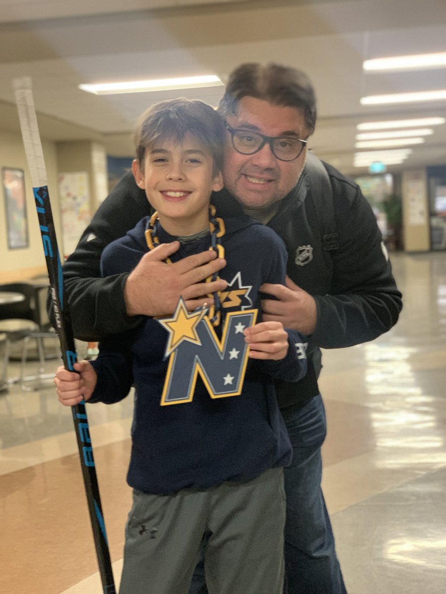 A couple of goals this morning earned my nephew player-of-the-game honours for his team.