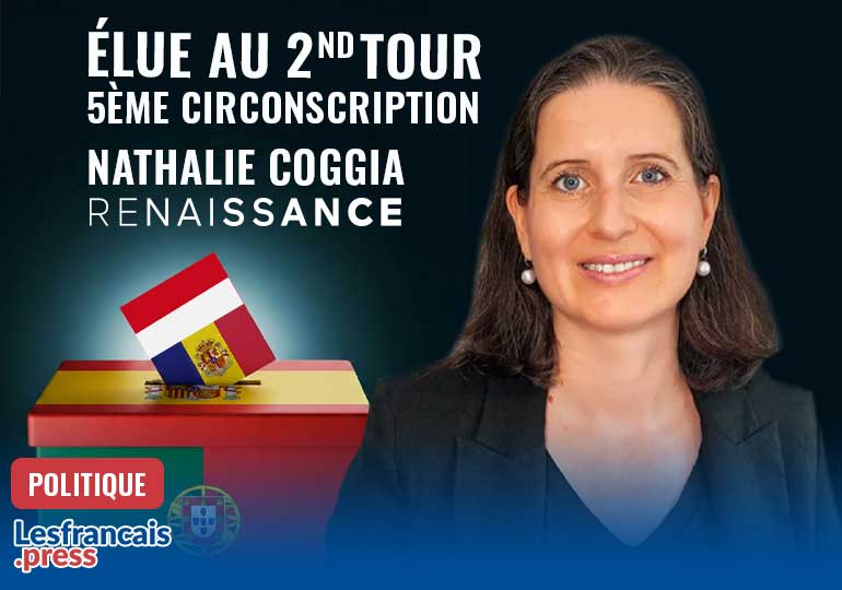 Une nouvelle veste pour #LFI <a href="/ManonAubryFr/">Manon Aubry</a> <a href="/JLMelenchon/">Jean-Luc Mélenchon</a> Nathalie Coggia deviendrait ainsi la nouvelle députée des Français de l’étranger avec plus de 65 % des voix exprimés contre moins de 35 % en faveur de la candidate de gauche, LFI – Les écologistes, Martha Peciña !