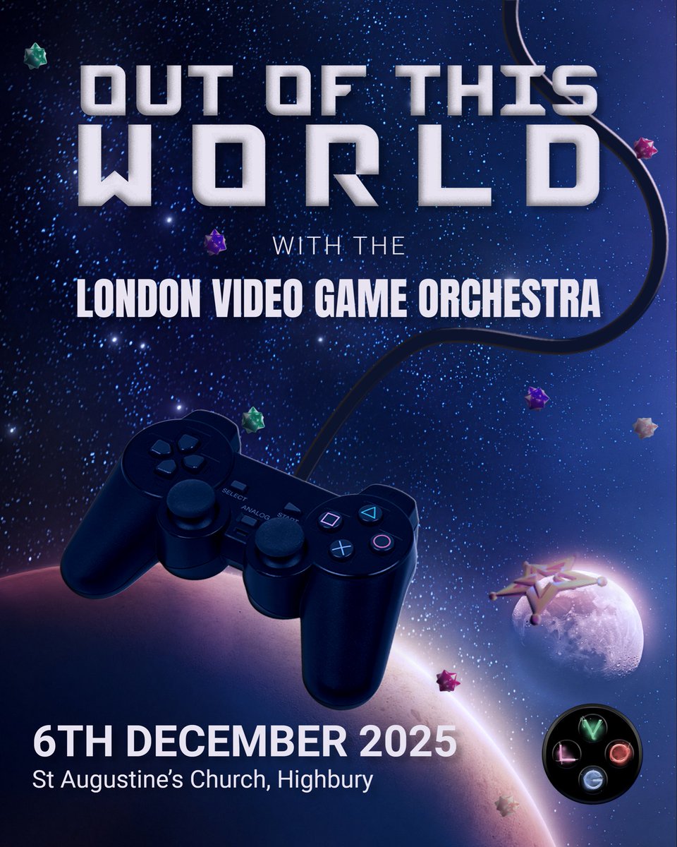 Looks like LVGO’s blasting off agaiiiiin! *
Tickets are now on sale for Out of This World! This winter, there are two chances to escape the Christmas rush: 
A 1-hour matinee concert at 4:00 
A full 2-hour concert at 7:00

So join us on Saturday, 6th December at St Augustine’s.