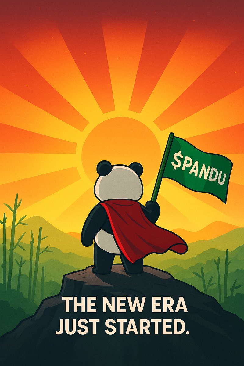 Pandupandas's tweet image. The era of the $Pandu pandas has come🐼