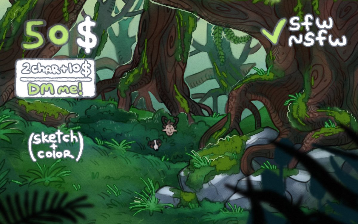 Cоmms open
1 slot !