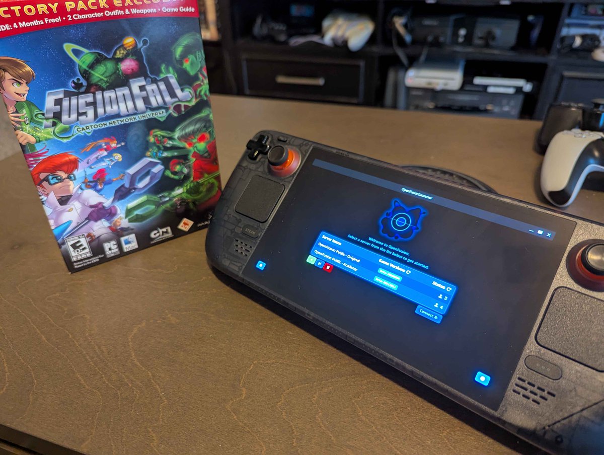 OpenFusionProj's tweet image. OpenFusionLauncher 2.1.0 is out, bringing support for MacOS and the Steam Deck! Read more on our website: openfusion.dev/blog/openfusio…