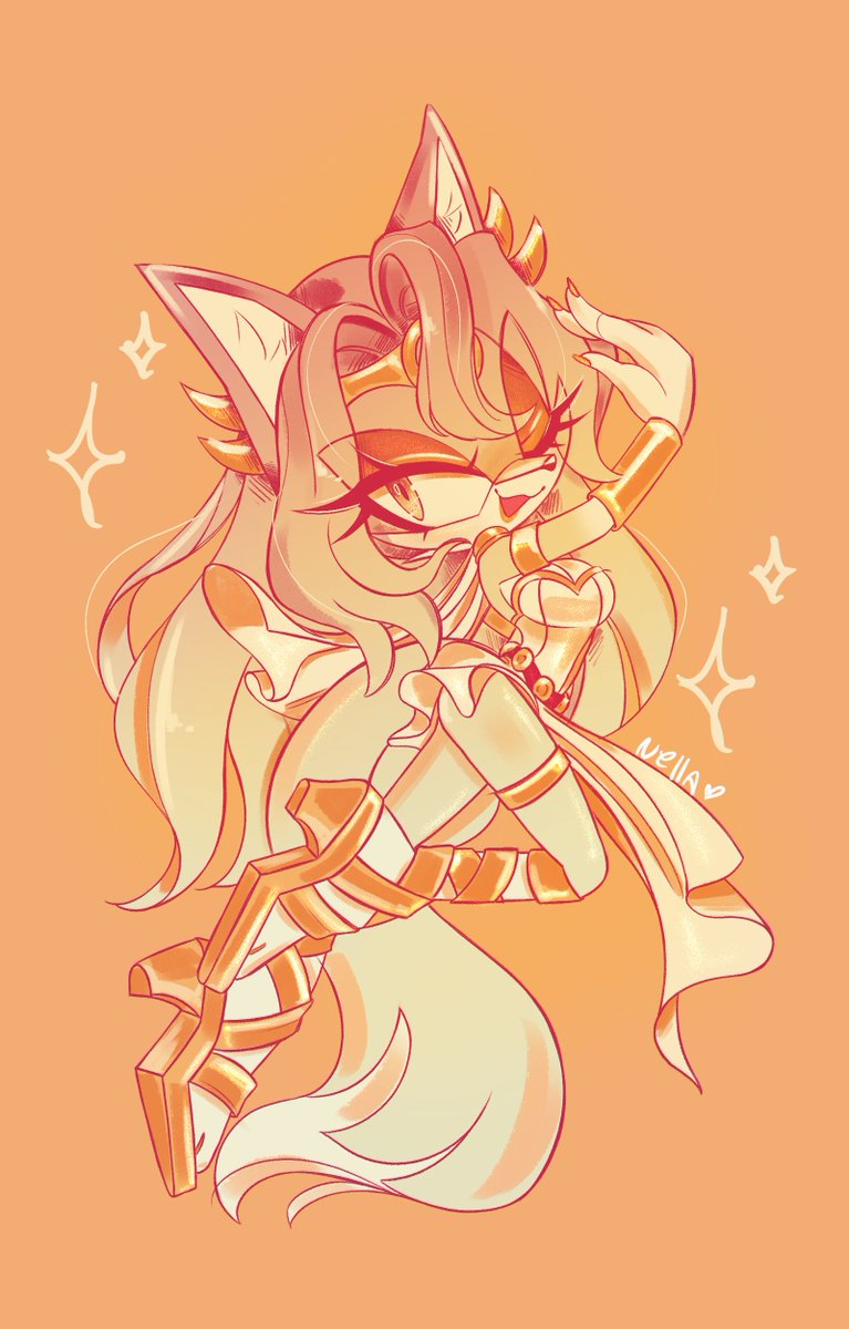 Sketch comm for @/RedAndAthena !🧡