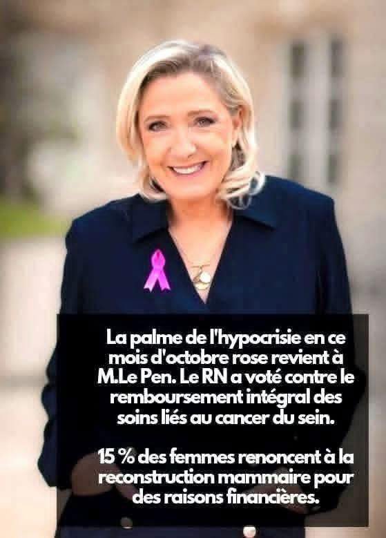 La photo est artificielle, 
son hypocrisie non !