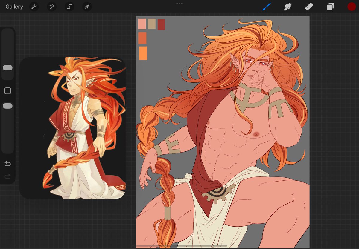 Back at it again with the harvest moon animal parade art (still waiting for a remake)