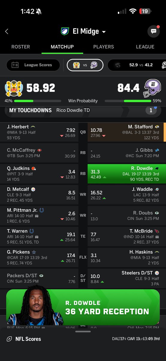 Dylan__yy's tweet image. Naming my kid Rico Dowdle bro