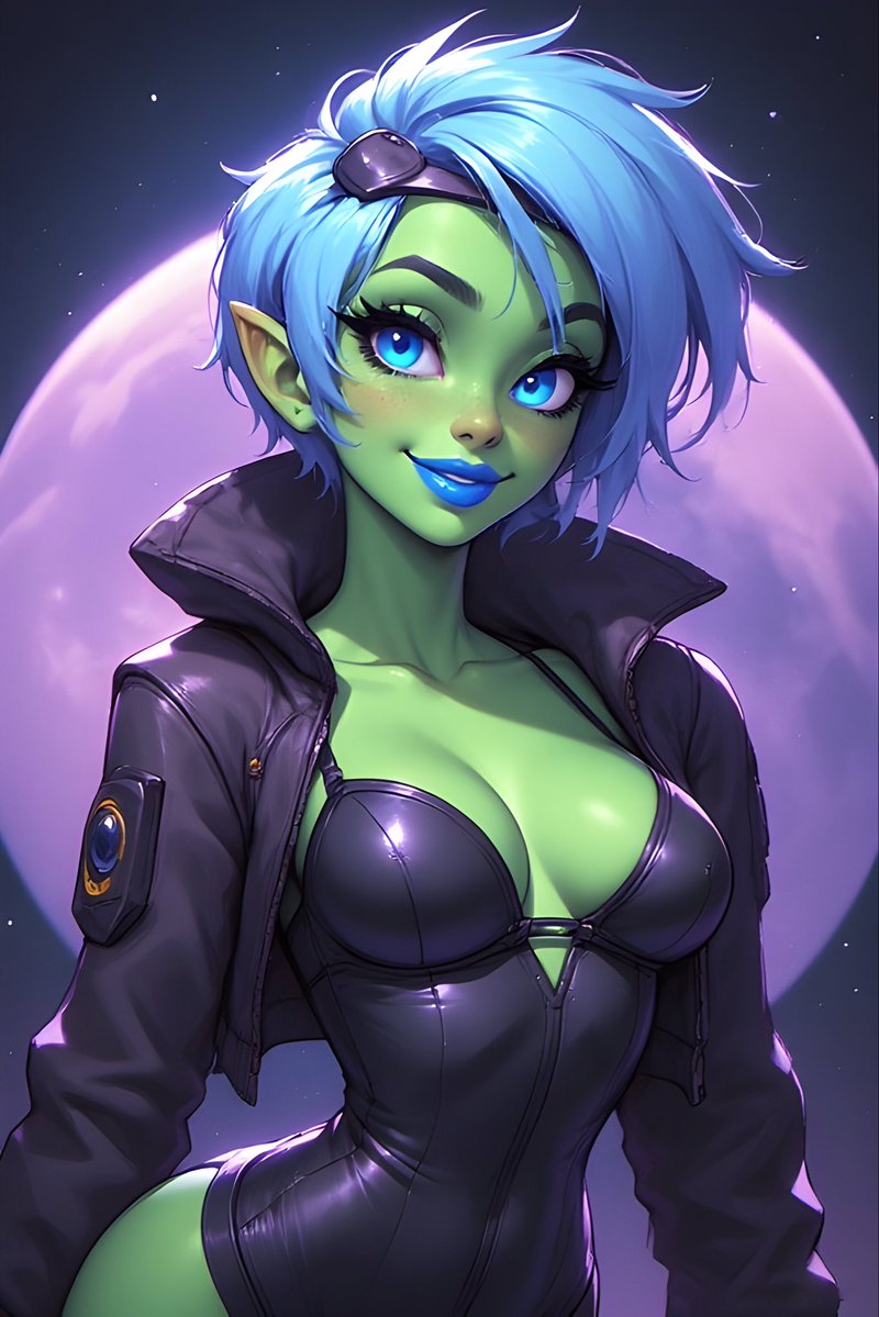 XX88Fun's tweet image. Thank you @AiexaAlgo! I’ve actually never made an alien pic before and while I love that little gremlin/furby, I went a different direction😍

QT your Alien Vibes!
@NeuroDreamsMG @Alaryn_Heart, feel free to join in but everyone welcome!