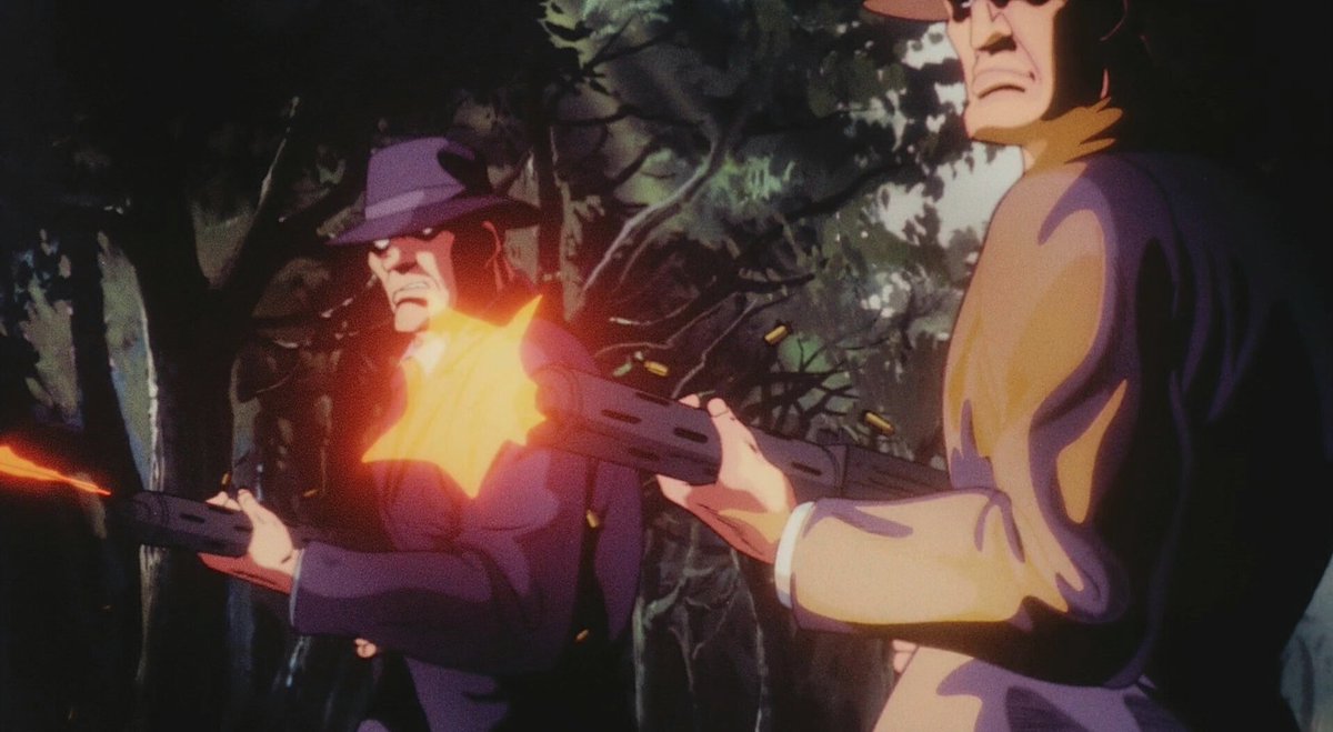 The weapons (MAC-10, MP40) featured in the 1983 classic Golgo 13: The Professional.